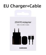 Oryginalna Szybka Ładowarka Zasilacz Samsung 25W Super Fast Charge Czarna