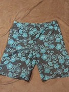 Spodenki hawajskie niebiesko-brazowe rozm M