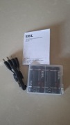 4x Akumulatorki EBL AA R6 Li-ion 1.5V 3500mWh USB-C