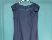 Granatowa sukienka Reserved koktajlowa, biurowa, wyjściowa mini, workwear