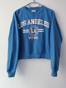 Bluza niebieska damska roz.S/M firmy Pull & Bear Wymiary opis