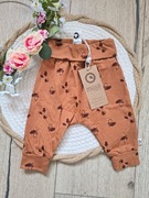 Spodnie niemowlęce 0-3 miesięcy Musli by Green Cotton 