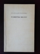 Pamiętnik miłości - Stanisław Wygodzki