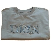 MEGI bluza latte zdobiony napis