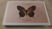 Affect BUTTERFLY nowa paletka DO MAKIJAŻU 6XCIENIE, róż, bronzer, puder 