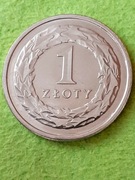 1 ZŁ 2021 MONETA MENNICZA / UNC