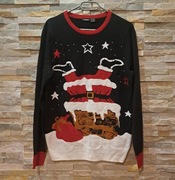  Świąteczny sweterek. Stan bdb. Rozmiar L XL.  damski męski.