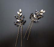 Eleganckie spinki do włosów 2szt, ozdoby do włosów