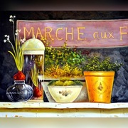 03a KWIETNIK obraz RĘCZNIE MALOWANY NA PŁÓTNIE !!