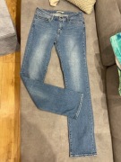 Spodnie jeansy Levi’s 714 straight jeans W29 L34 M 38 10