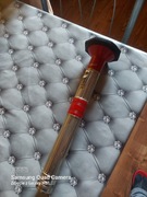 STARA POLSKA LATARKA -SPRAWNA, ŚWIECI, PRL