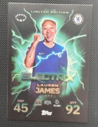 Match Attax EXTRA 2025/26 LAUREN JAMES nr.LE17 LIMITED EDITION ( Chelsea )