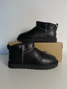 Damskie Buty Śniegowce UGG Classic Ultra Mini Leather Rengenrate r 37 Nowe