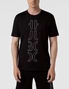 T-shirt z bawełny model”Darlon” czarny Hugo Boss rozm. XL