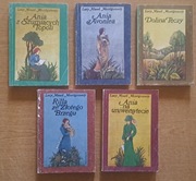 Ania z Zielonego Wzgórza - Lucy Maud Montgomery - 5 książek -10 zł za 1 szt