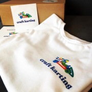 T-shirt craft karting, 128, made in Poland, racing