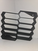 4szt. Półka expozytor na 10aut. resoraki Hot wheels Matchbox.15 kolorów