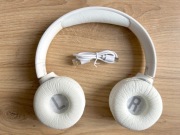 Jbl Tune 510BT Oryginalne Słuchawki Bezprzewodowe Z Mikrofonem Biały