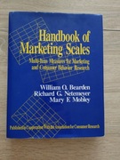 Handbook of Marketing Scales