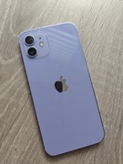 iPhone 12 fioletowy 128 GB + szkło hartowane