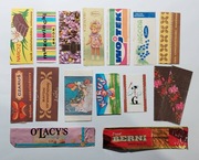 Opakowanie po czekoladzie, batoniki - zestaw 