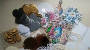 Scrapki- serwetki, ramki -mix