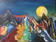 Obraz Góry realizm magiczny