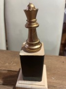 Puchar szachowy Hetman Królowa  Statuetka