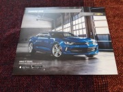 2016 Chevrolet CAMARO Prospekt angielski USA 420 stron