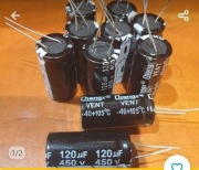 Kondensator 120uf/400V  120uf/450V  105*  18x37mm 