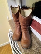 kozaki Lasocki young skórzane 34