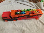 Hot Wheels Laweta Dla 50 Autek Mega Transporter GHR48 + auta nie hot wheels