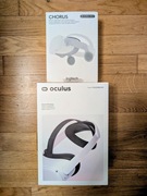 Zestaw akcesoriów Oculus Quest 2- Logitech Chorus + Elite Strap, nowe