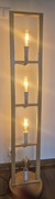 Lampa podłogowa drewniana