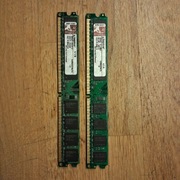 Kingston pamięć RAM 2 kości 4gb DDR2- 2 kości po 2gb