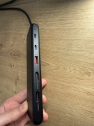 Satechi 13w1 Adapter RJ45, USB-C, USB-A, 85W PD, HDMI, DP 1.4 8K Audio