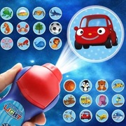 ZABAWKA DLA DZIECI LATARKA PROJEKCYJNA PROJEKTOR ZABAWKA EDUKACYJNA