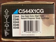Oryginalny Toner Lexmark C544X1CG (Cyjan 4k)