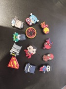 Jibbitz Charms Przypinki Spinki Crocs Marvel Avengers Iron Man Spider Man