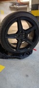 Felgi 18 AMG + opony zimowe 