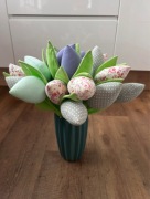 Tulipany bukiet tulipanów tulipany materiałowe