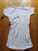 sukienka dzianinowa Reserved 134  pudrowy róż