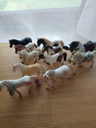Koniki schleich 9 sztuk, koniki collecta 2 sztuki