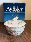 AYNSLEY Śliczna cukierniczka w pudełku 