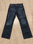 Spodnie jeansy Wrangler Alaska W32 L30 32x30 Granatowe, niebieskie.