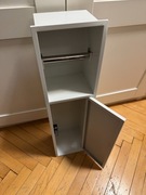 Podtynkowa szafka schowek WC z uchwytem na papier toaletowy