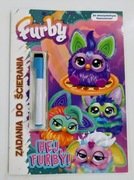 Książka zadania zmywalny mazak furby