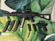 ZESTAW ASG PCC45 G&G 400FPS , AAP01C Shinobi + akcesoria