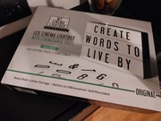 Ramka LED CINEMA lightbox zimna biel