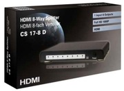 NOWY Rozdzielacz HDMI 8-Way Splitter